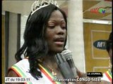 La Miss Congo 2011 visite les services administratifs de MTN