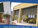Absolute Awnings. Retractable patio awnings and shade structures.