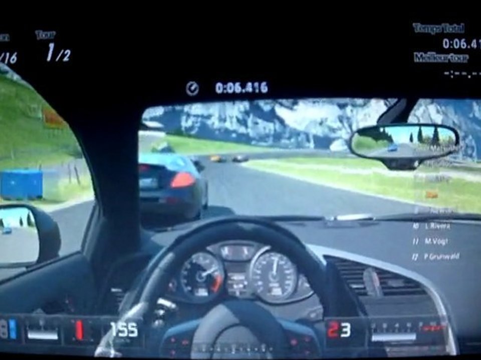 Commentary GT5 : Audi R8 sur Eiger Nordwand  ( 2 tour ) + Mise au point de ma chaine !