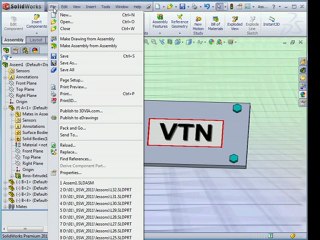 solidworks 2011 tutorials:  Pack and Go