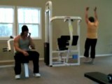 CrossFit Workout HSPU's, Bench, Push Press & Dips