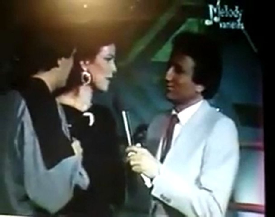 Interview de Daniel Balavoine avec Frida après l'interprétation de "Belle" (1983)