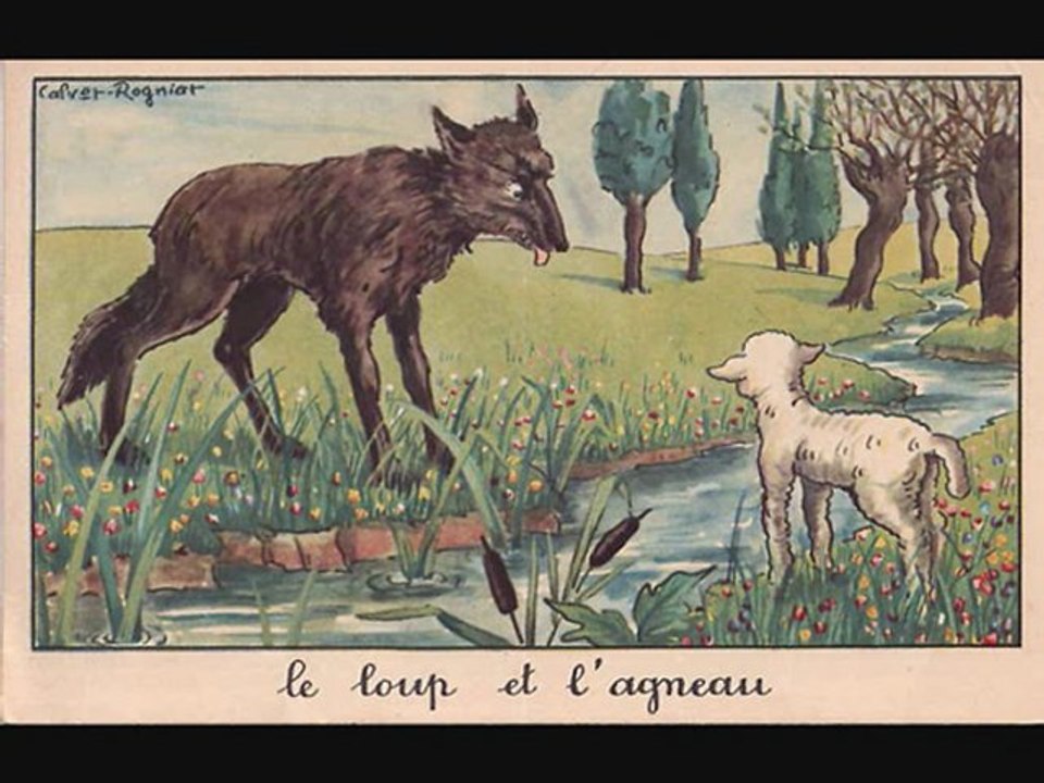 le loup &l'agneau