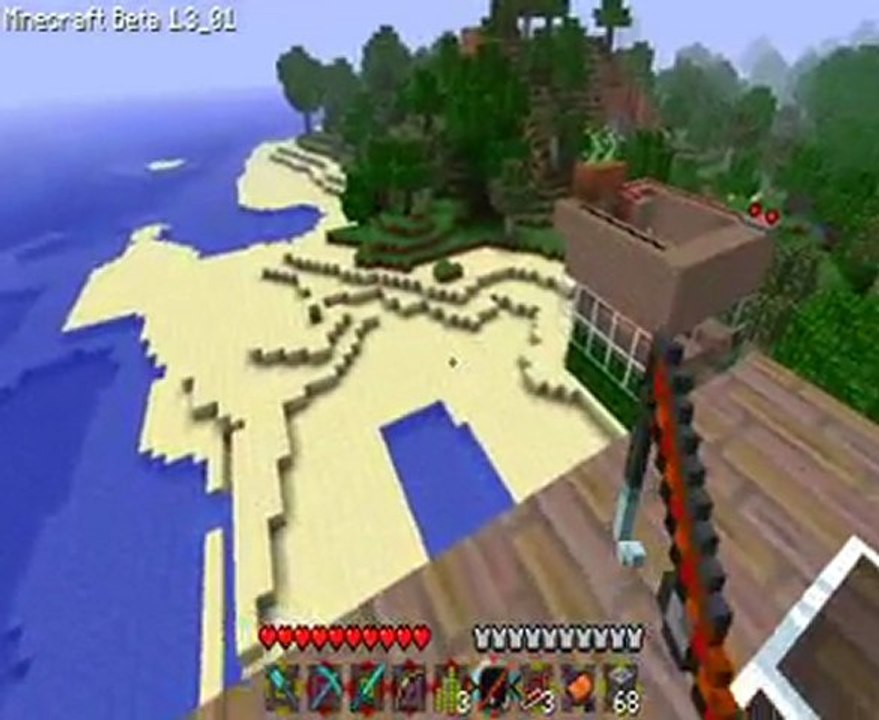 (apercu cabane) minecraft