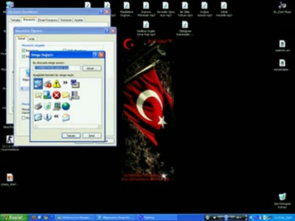 Pc Simge Değişme