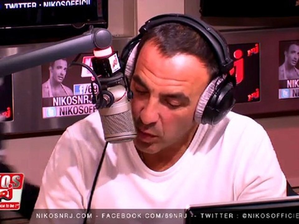 Nikos avec le hoquet sur NRJ... difficile d'animer [Buzz Fail]