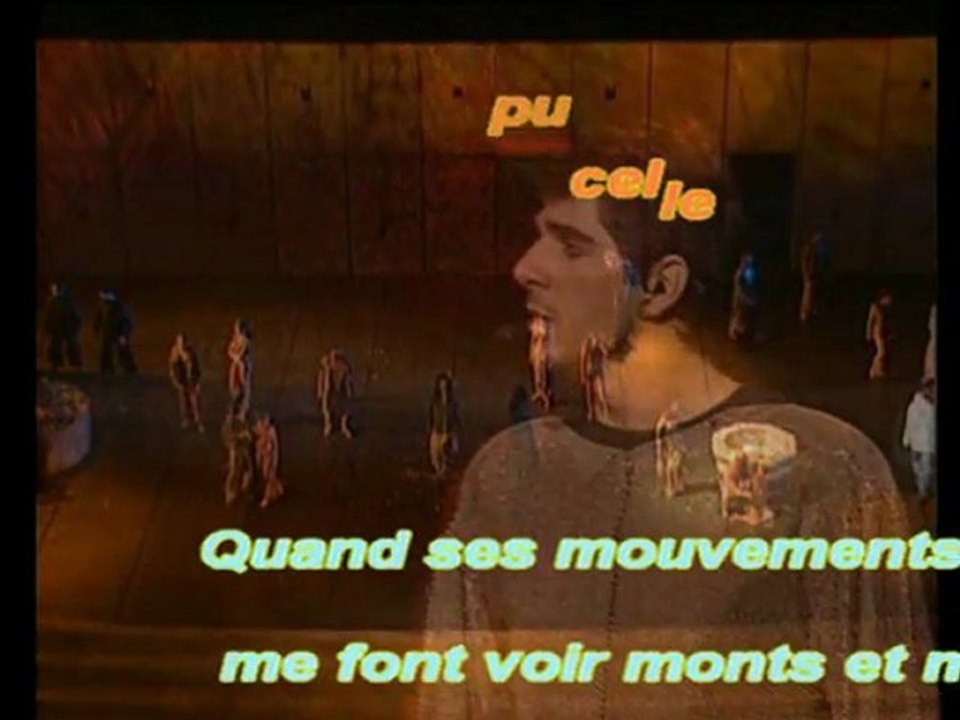 karaoké  "Belle" de  Notre Dame de Paris .