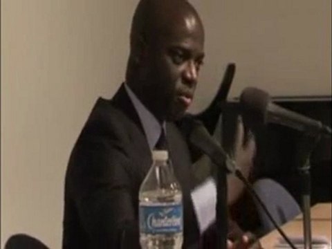 Kovalin TCHIBINDA KOUANGOU devant l'Académie Européenne de Géopolitique