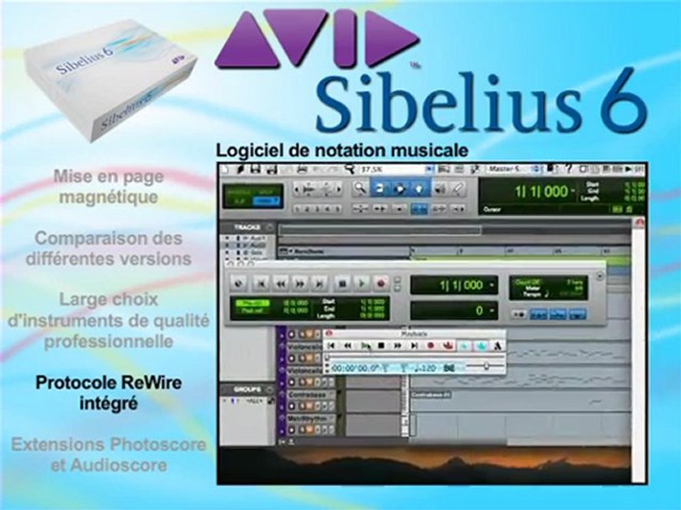 Logiciel AVID Sibelius (La Boite Noire)