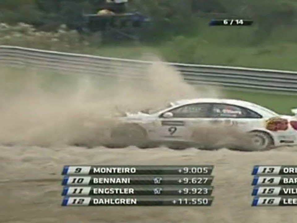 WTCC Curitiba 2011 race 1 big crash O'Young