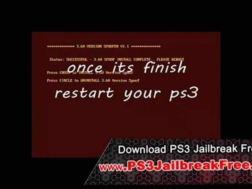 How to Jailbreak PS3 v3.60, HACK SONY FIRMWARE 3.60