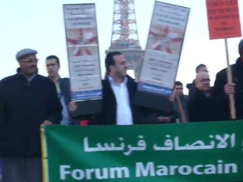 MANIFESTATION 20 MARS 2011 Trocadéro 1-4