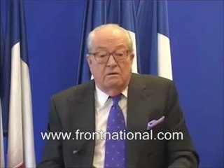 jm le pen sur le complot sioniste contre le peuple libyen