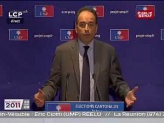 Copé : « Pas de front républicain » ni « d’alliance avec le FN »