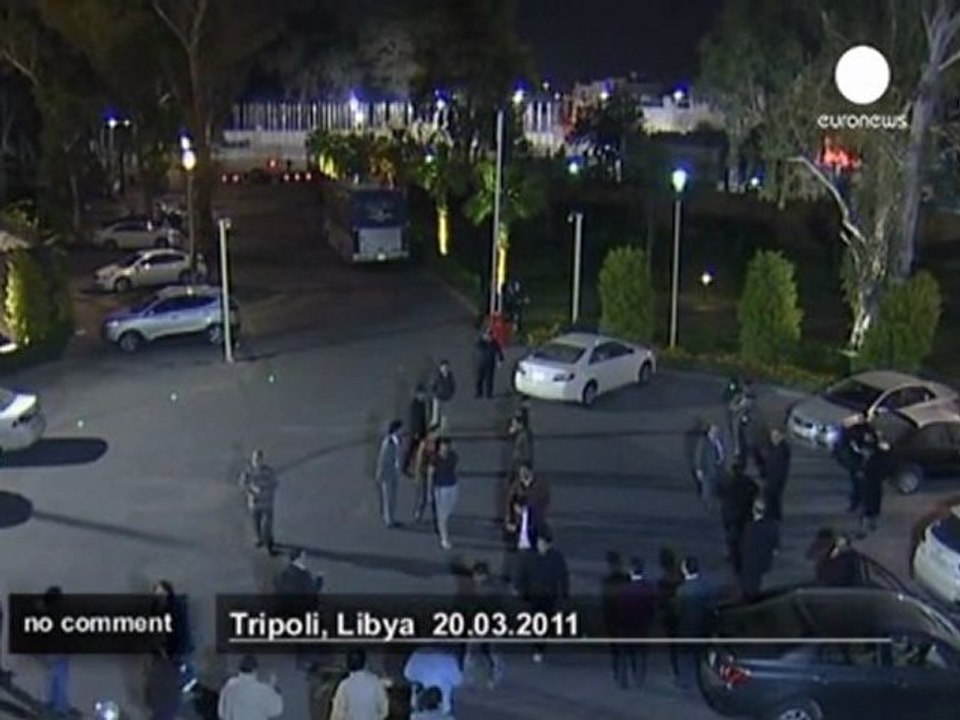 Pluie de missiles dans le ciel de Tripoli - no comment