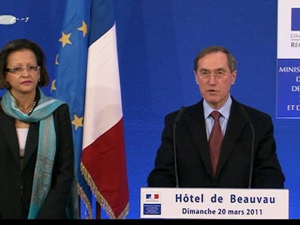 1er tour Cantonales 2011 : Intervention de Claude GUÉANT