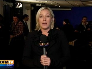Marine Le Pen se félicite de la percée du FN