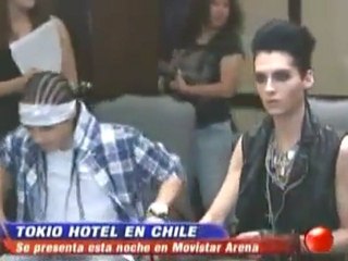 Chilevision  Tokio Hotel causo histeria entre sus fans