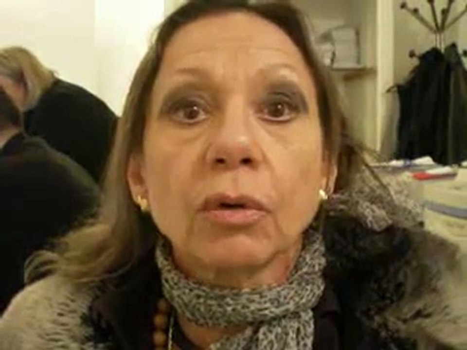 Marie-Claude Aucouturier, candidate FN dans le canton de Montolivet au second tour des cantonales