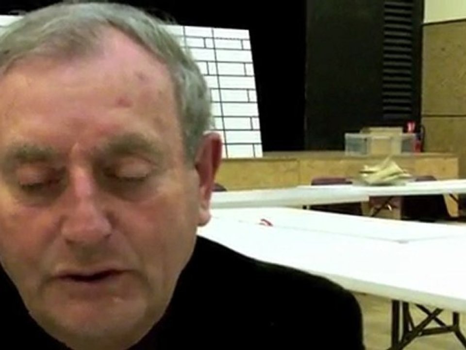 Léon Gendre - Réactions 1er Tour Cantonales 2011