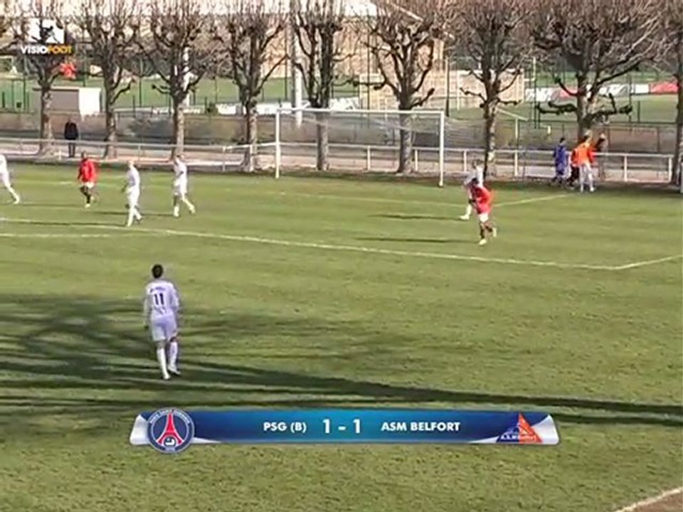 PSG (b)  2 - 2 ASM Belfort (20/03/2011)
