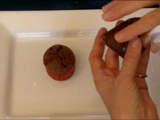 Melted Chocolate Cupcake Icing