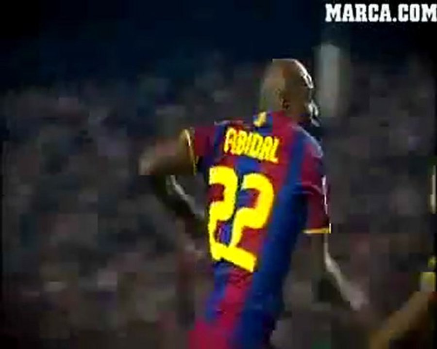 Homenaje a Abidal. Ánimos Abi!!!