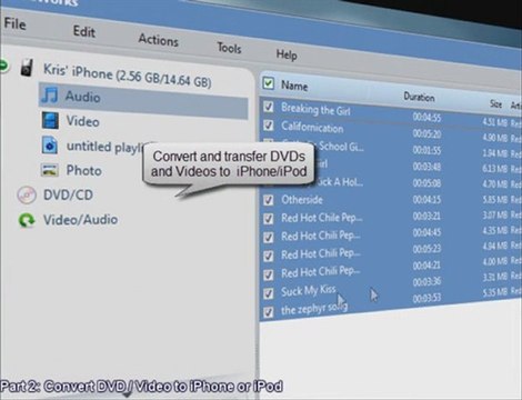 Transfer iPod to Computer and iTunes