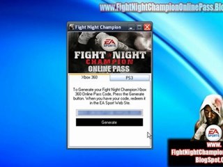 Fight Night Champion Online Pass Free