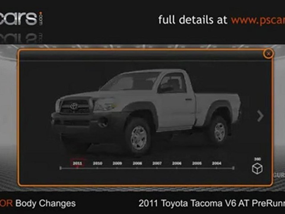 2011 Toyota Tacoma Pre Runner V6 review