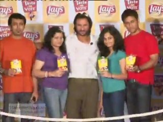 Saif Ali Khan Introduces Some New Flavours Of Lays - Bollywood News