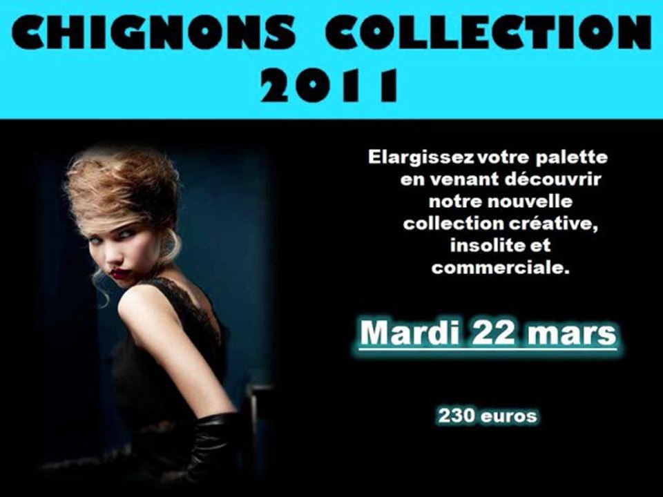 FORMATIONS  PRO  COIFFURE  ET  ESTHETIQUE  mars et avril 2011