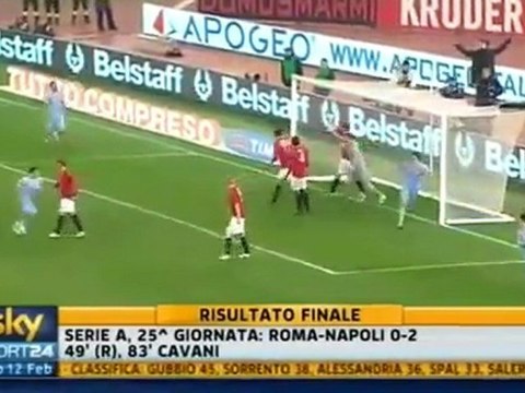 Ο Καβάνι σκοράρει δις στο Ολίμπικο κόντρα στη Ρόμα