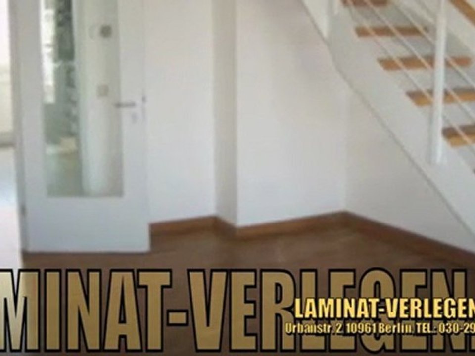 Laminat Fertigparkett verlegen