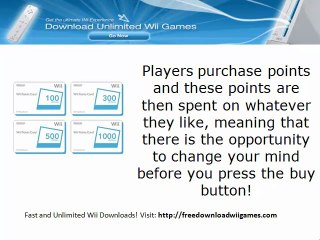 Wii downloads - secure, inexpensive and exceptional quality!