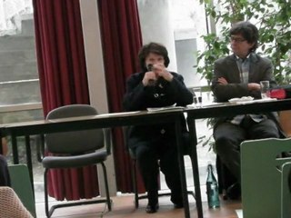 Conférence de mme Mitterrand sur le thème de l'eau au lycée Jay de Beaufort de Périgueux( 1)