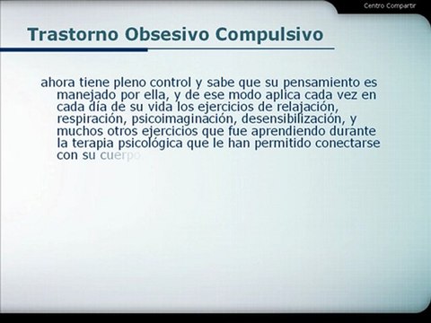Trastorno Obsesivo Compulsivo - TOC