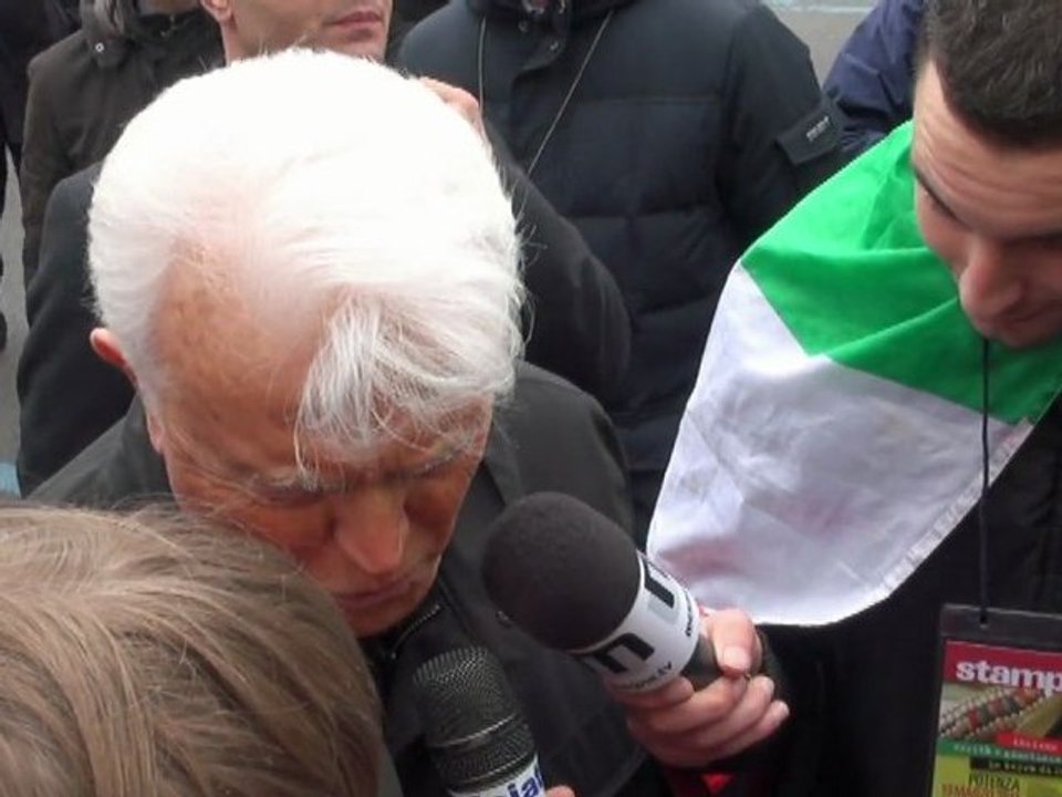Potenza - Manifestazione LIBERA - Giancarlo Caselli
