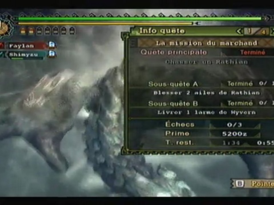 [ MHT ] Rathian VS T.I.I. 1.34