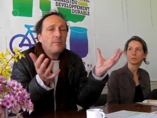 Jean-David Abel présente la semaine du développement durable à Romans