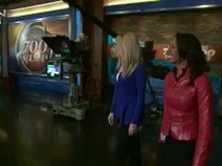 In The Green Room with Miss America 2011 - Teresa ...