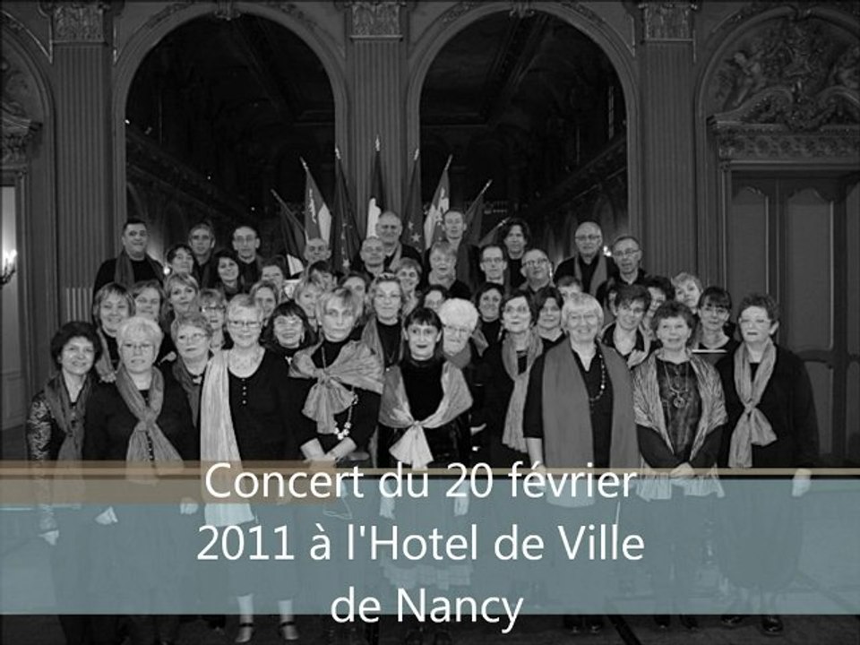 Choeur Swing 20-02-11 Concert à l' Hotel de Ville de Nancy -PART2