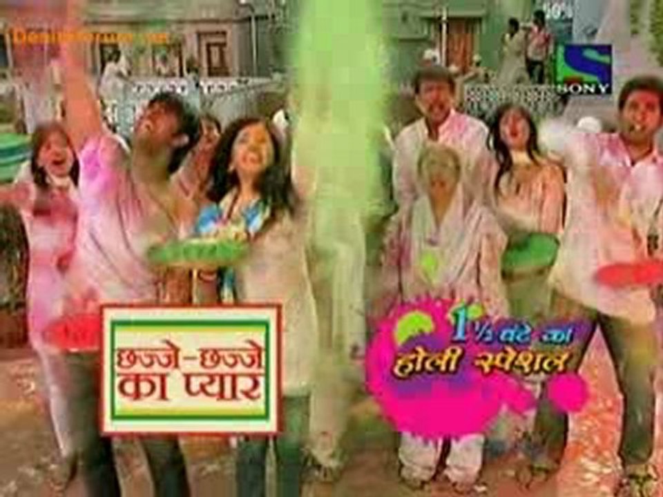 Chajje Chajje Ka Pyar [ Holi Special] - 21st March 2011 video watch online Pt-3