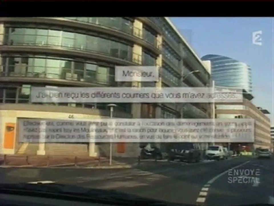 Que s'est-il passé chez FRANCE TELECOM - Envoyé spécial 2010
