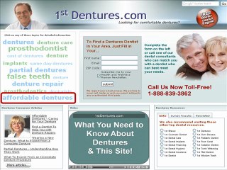 Searching for a Dentures Dentist for denture implants?