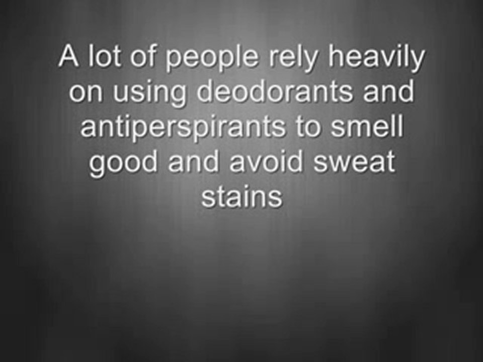 The Truth About Armpit Stains - Stop Underarm Sweat