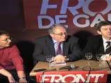 Front de Gauche : Conf. de presse 1er tour Cantonales