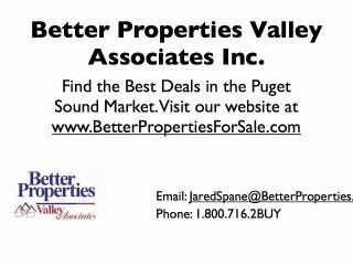 Bargain Properties in Auburn Washington