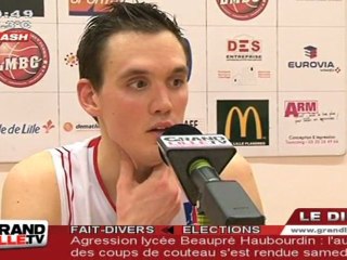 Basket Pro B : LMBC - Antibes (57 à 70)