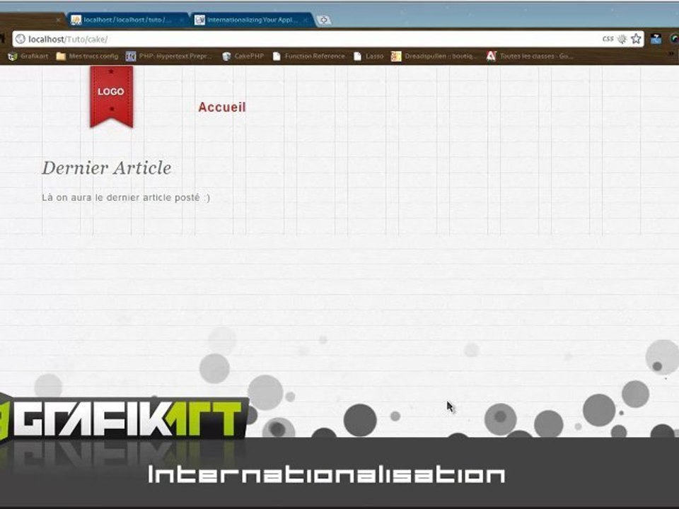 Internationalisation avec CakePHP